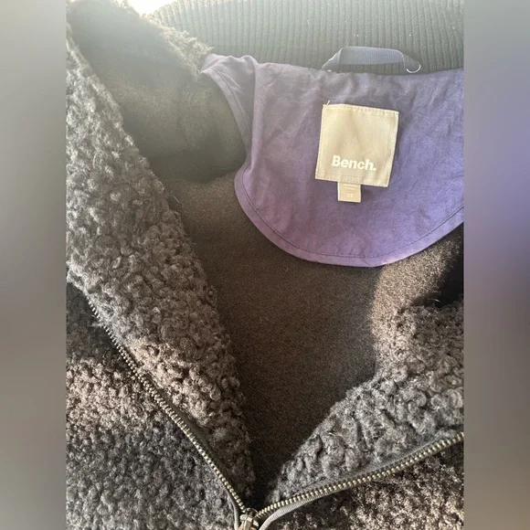 Bench Black Teddy Jacket - Picture 5 of 6